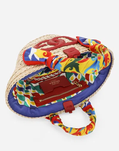 Dolce & Gabbana Shopping Kendra Piccola In Multicolor