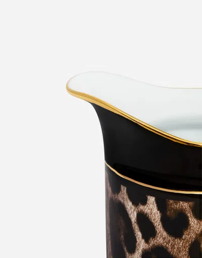 Dolce & Gabbana Porcelain Creamer In Multicolor