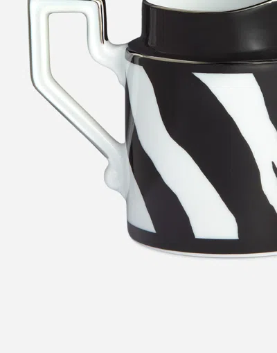Dolce & Gabbana Porcelain Creamer In Multicolor