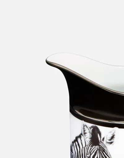 Dolce & Gabbana Porcelain Creamer In Multicolor