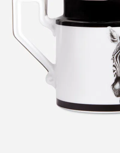 Dolce & Gabbana Porcelain Creamer In Multicolor