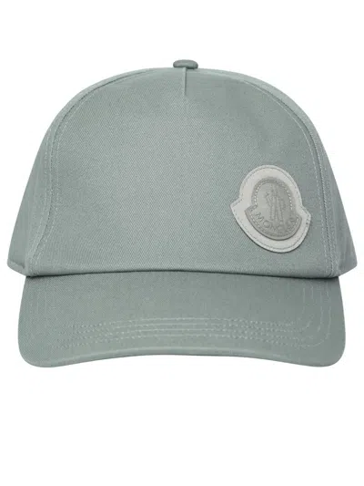 Shop Moncler Green Cotton Hat