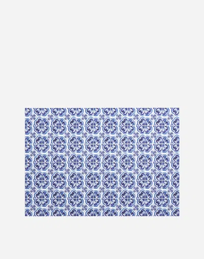 Dolce & Gabbana Set Of 36 Paper Placemats Multicolor Unisex Onesize In Multicolor