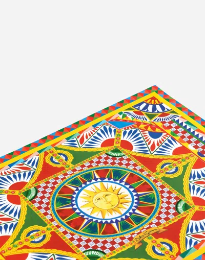 Dolce & Gabbana Set Of 36 Paper Placemats In Multicolor