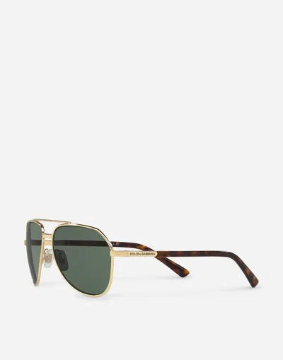 Dolce & Gabbana Dna Sunglasses In Gun Metal