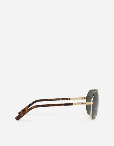 Dolce & Gabbana Dna Sunglasses In Gun Metal