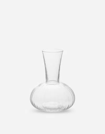 Dolce & Gabbana Wine Pitcher In Murano Glass In Multicolor