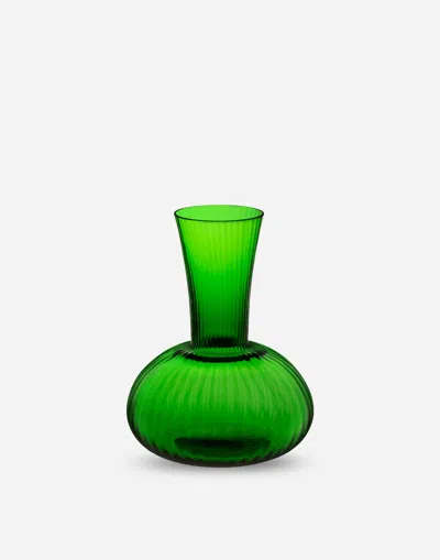 Dolce & Gabbana Wine Pitcher In Murano Glass In Multicolor