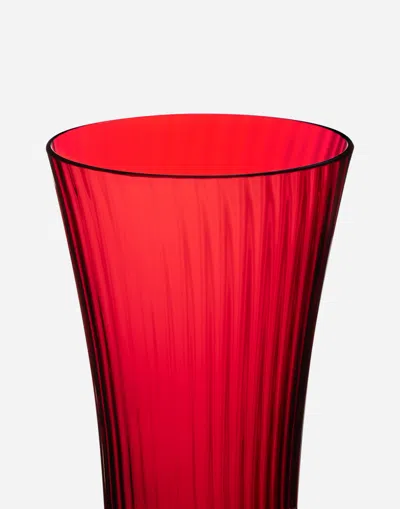 Dolce & Gabbana Wine Pitcher In Murano Glass In Multicolor