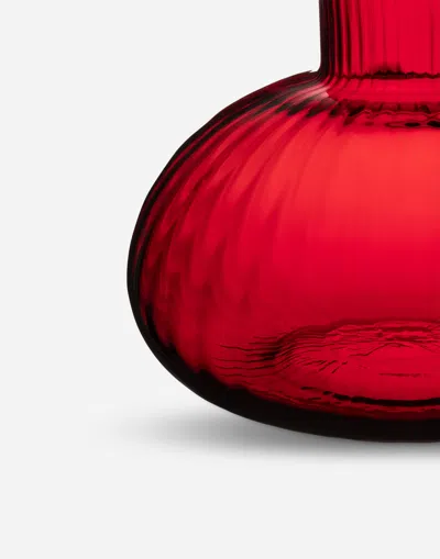 Dolce & Gabbana Wine Pitcher In Murano Glass In Multicolor