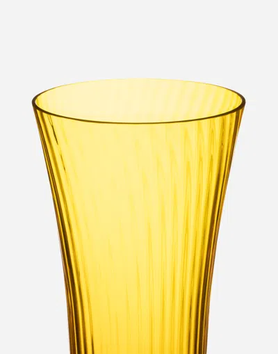 Dolce & Gabbana Wine Pitcher In Murano Glass Multicolor Unisex Onesize In Multicolor