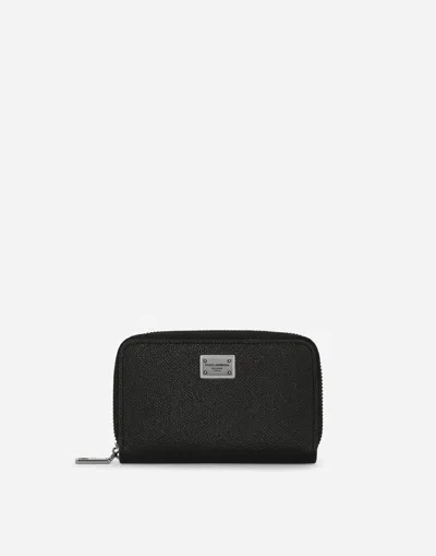 Dolce & Gabbana Men's Leather Wallet In Black