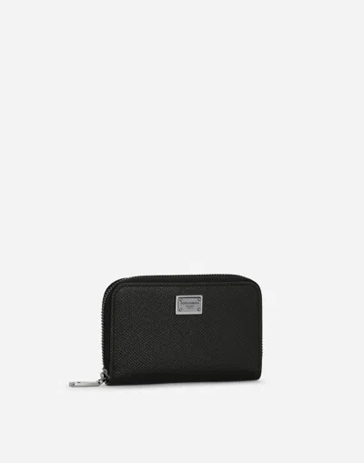 Dolce & Gabbana Men's Leather Wallet In Black