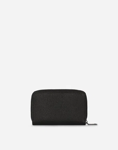 Dolce & Gabbana Men's Leather Wallet In Black