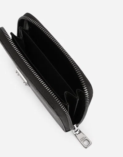 Dolce & Gabbana Men's Leather Wallet In Black