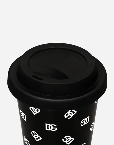 Dolce & Gabbana Ceramic Office Mug In Multicolor