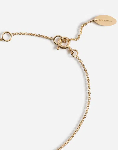 Dolce & Gabbana Kids Bracelet 18 Carat Yellow Gold In Gold