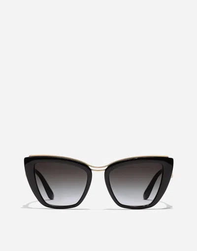 Dolce & Gabbana 54mm Gradient Cat Eye Sunglasses