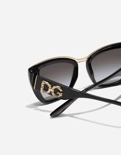 Dolce & Gabbana 54mm Gradient Cat Eye Sunglasses