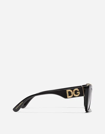 Dolce & Gabbana 54mm Gradient Cat Eye Sunglasses