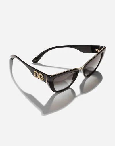 Dolce & Gabbana 54mm Gradient Cat Eye Sunglasses