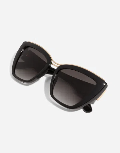 Dolce & Gabbana 54mm Gradient Cat Eye Sunglasses