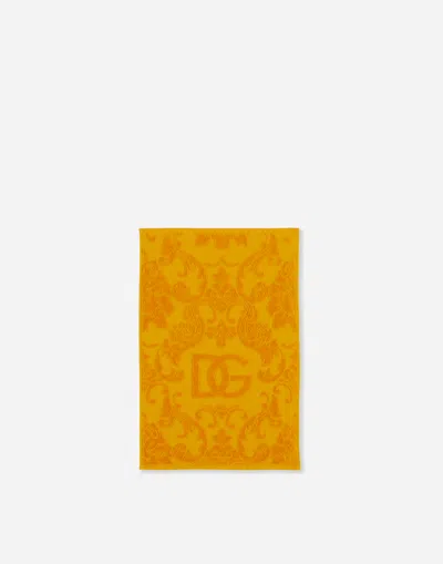 Dolce & Gabbana Set 5 Cotton Towels In Multicolor