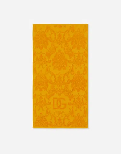 Dolce & Gabbana Set 5 Cotton Towels In Multicolor