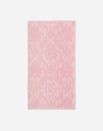 Dolce & Gabbana Set 5 Cotton Towels In Multicolor