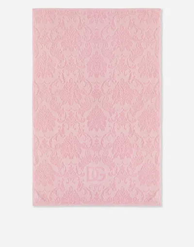 Dolce & Gabbana Set 5 Cotton Towels In Multicolor