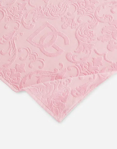 Dolce & Gabbana Set 5 Cotton Towels In Multicolor