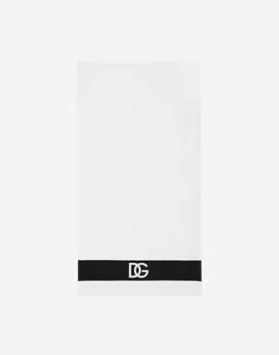 Dolce & Gabbana Set 5 Terry Cotton Towels In Multicolor