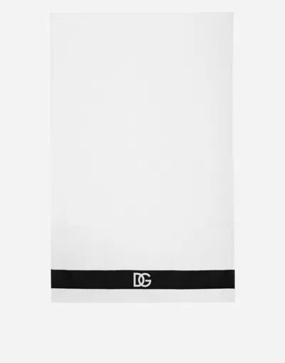 Dolce & Gabbana Set 5 Terry Cotton Towels In Multicolor