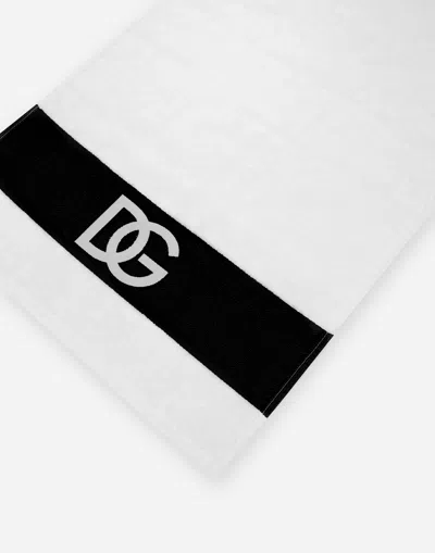 Dolce & Gabbana Set 5 Terry Cotton Towels In Multicolor