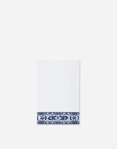 Dolce & Gabbana Set Of 5 Terry Cotton Towels In Multicolor