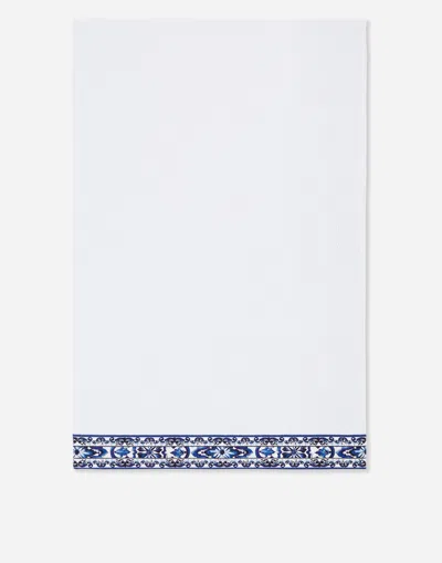Dolce & Gabbana Set Of 5 Terry Cotton Towels In Multicolor