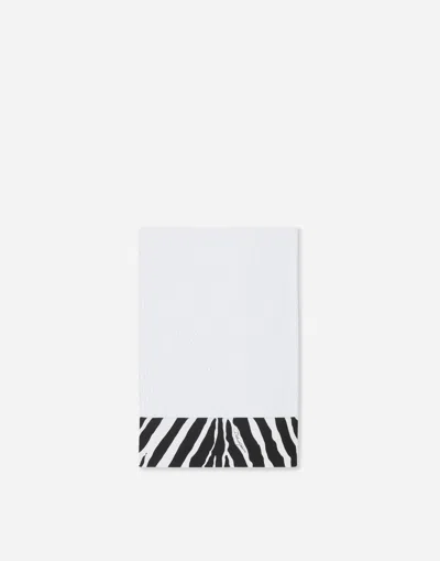 Dolce & Gabbana Set Of Five Terry Cotton Towels In Multicolor