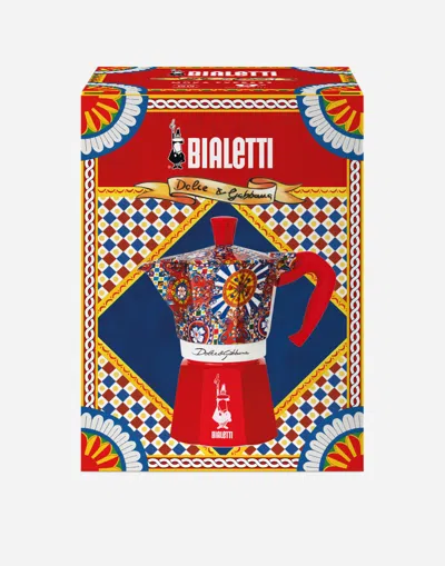 Dolce & Gabbana Moka Express Large Bialetti Dolce&gabbana In Multicolor