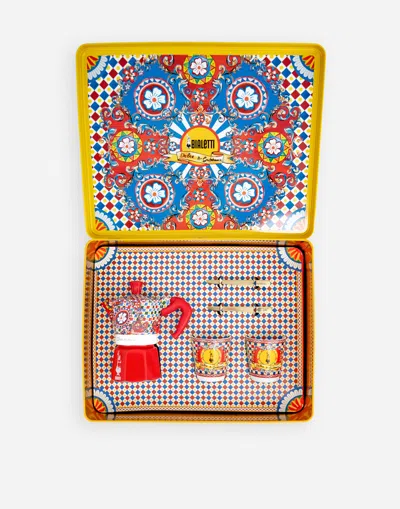 Dolce & Gabbana Set Moka+bicch+pale In Multicolor