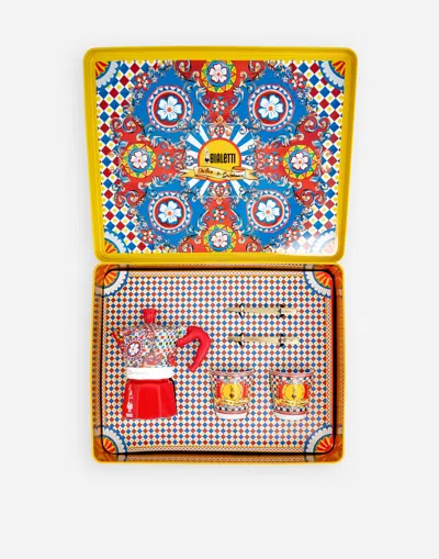 Dolce & Gabbana Set Moka+bicch+pale In Multicolor
