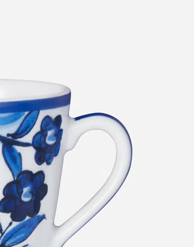 Dolce & Gabbana Porcelain Mug In Multicolor