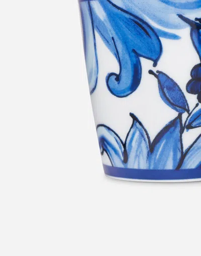 Dolce & Gabbana Porcelain Mug In Multicolor