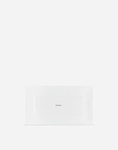 Dolce & Gabbana Porcelain Ashtray In Multicolor