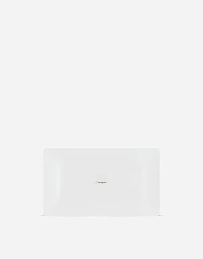 Dolce & Gabbana Porcelain Ashtray In Multicolor