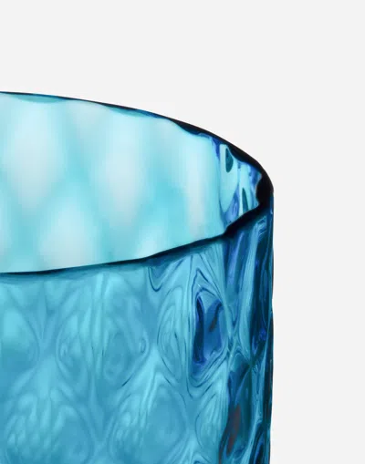 Dolce & Gabbana Set 2 Hand-blown Murano Shot Glasses In Multicolor