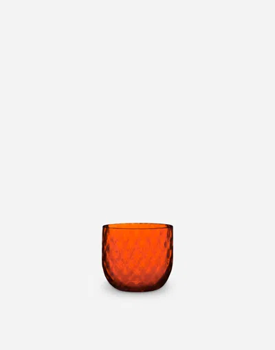 Dolce & Gabbana Set 2 Hand-blown Murano Shot Glasses In Multicolor