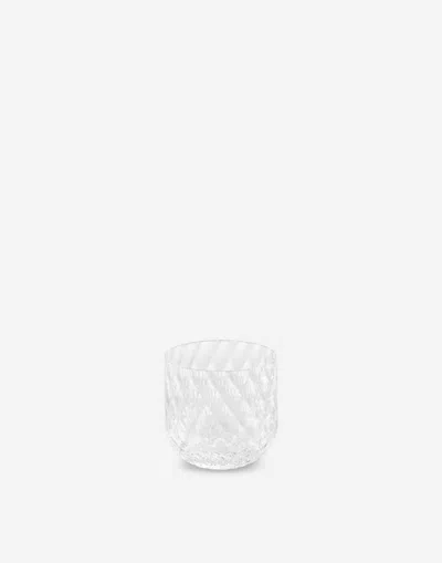 Dolce & Gabbana Set 2 Hand-blown Murano Shot Glasses In Multicolor