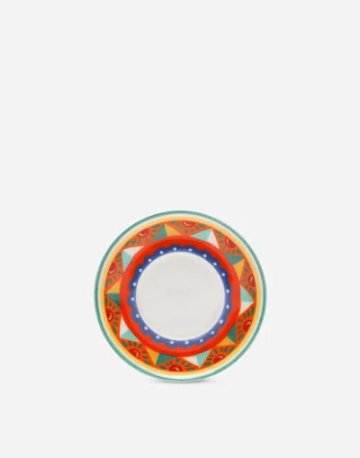 Dolce & Gabbana Fine Porcelain Espresso Set In Multicolor