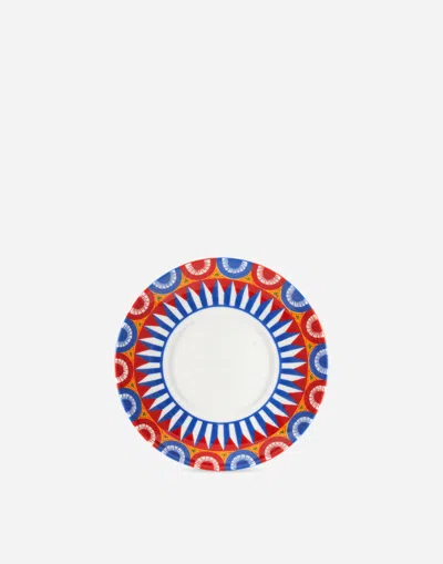 Dolce & Gabbana Fine Porcelain Espresso Set In Multicolor