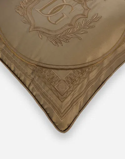 Dolce & Gabbana Dg-embossed Cushion (60cm X 60cm) In Multicolor